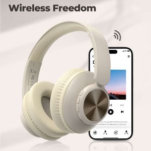 Nouveau modèle privé V8 Écouteurs Bluetooth sans fil montés avec une insertion de carte haute puissance et pliable, appelez Music Earphone Gift