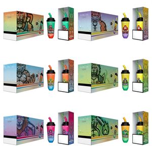 Nouveau RandM SUPBLISS BINGO TIGERS 8000 bouffées de cigarettes électroniques jetables avec batterie rechargeable de 600 mAh pré-remplies de dosettes de 16 ml Vape