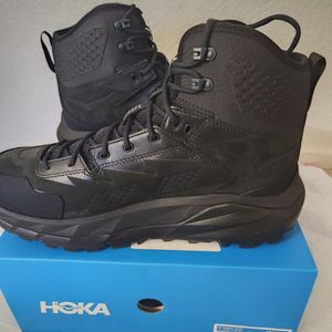 NOUVEAU RARE HOKA KAHA GTX 'Black Phantom' Chaussures Hommes Semelles Vibram Tor Ultra Hi 2 Baskets Taupe US11 Nouveau 45 Bottes de Randonnée en Daim Taille Homme