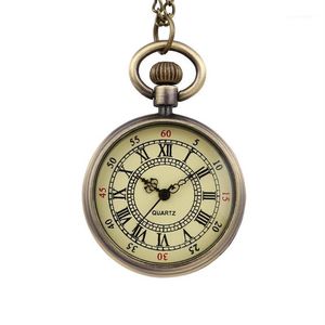 New Reloj Hombre Men Watch Vintage Round Dial Quartz Small Pocket Watch Classical Roman Scale Pocket Relogio Masculino1275J