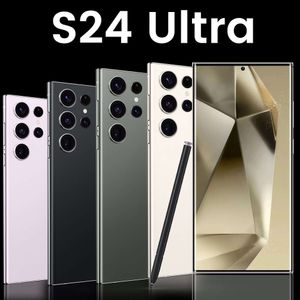 Nouveau stylo intégré S24 Ultra de 7,3 pouces avec smartphone 4G haut de gamme de 8 cœurs 4 + 128 Go