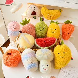 Nouvelle Simulation Fruits Poupée Mignonne Pastèque Mangue Durian En Peluche Jouet Grab Machine Poupée De Mariage Jeter En Gros