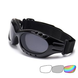 Nouveau Snowboard lunettes de soleil anti-poussière moto lunettes de Ski lentille cadre lunettes Sports de plein air coupe-vent lunettes lunettes shippin257B