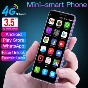 Nouveau Soyes XS10I Super Mini Android 9.0 3 go de mémoire 32 go Mobile Wifi Bluetooth FM Hotspot étudiant téléphone de poche Google XS11XS12