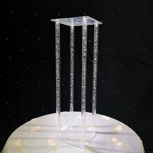 Columna de pasillo de acrílico de nuevo estilo, pilares de pasillo de entrada de cristal con tema de pavo real, fabricante indio de decoración de bodas best01128