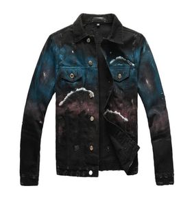 New Style Mens Jacket Denim Luxurys Denim causual Fashional Femmes Jean Vêtements Skate Board Jogger Ankle Ripped Wave M4XL6851726