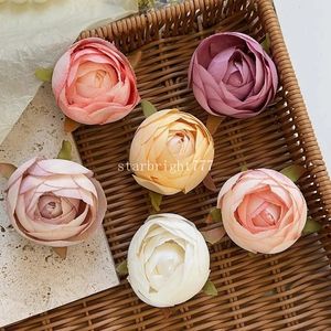 Barrettes de fleurs artificielles Super féeriques, bourgeon de Rose doux, Clip latéral, sens de l'atmosphère, Photo, coiffure de vacances, fleur féminine, nouvelle collection