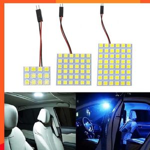 Nouveau T10 feston BA9S LED 6/9/12/15/18/24/30/36/48 SMD 5050 Led blanc glace bleu lumière 12V LED panneau de lecture voiture intérieur dôme lumière