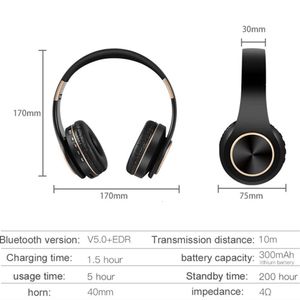 Nouveau TC-T8 casque Bluetooth Intelligent ordinateur de jeu Esports écouteurs, écoute de chansons, écouteurs de sport 00