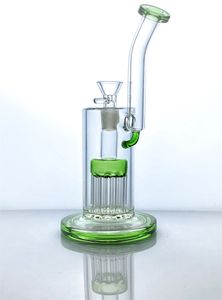 Cachimba de cristal de granada pesada con conector hembra de 14 mm perc árbol colorido (GB-332)