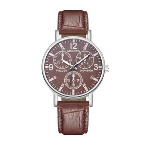 Nouvelle marque de luxe Top Three Stitches Montre Little Needle Run Seconds Seconds Luxury Fashion Men's Quartz Watch Special Clock Male Horloge de haute qualité