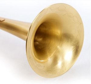 Nueva trompeta original b plana trompeta lt197gs-77 instrumento musical tipo más pesado platado dorado trompeta tocando música