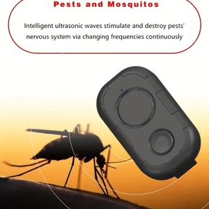 Nuevo Repelente ultrasónico de mosquitos, repelente portátil de mosquitos y ratones para el hogar,