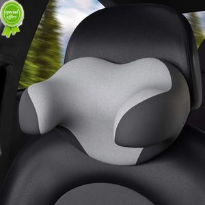 Nouveau siège de voiture universel appui-tête oreiller reste mousse à mémoire de forme voiture tête cou oreiller soutien sommeil côté tête haute élastique Nylon télescopique