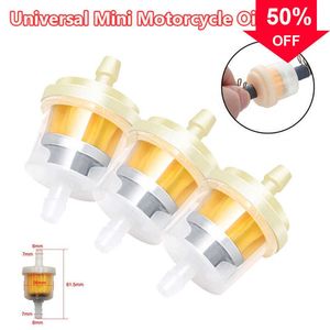 New Universal Motorcycle Gasoline Gas Fuel Gasoline Oil Filter for Scooter Motorcycle Moped Scooter Dirt Bike ATV Fuel Filter Tools