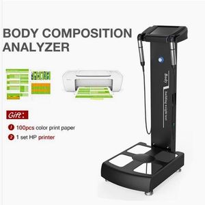 Nueva actualización Composición digital Máquina analizadora de grasa Cuerpo de prueba de peso de culturismo para uso comercial en el hogar Escáner de reducción de grasa equipo de fitness