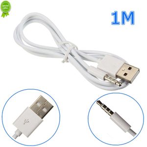 Nouveau USB 2.0 mâle à 3.5mm câble de charge Jack connecteur alimentation chargeur adaptateur pour voiture Audio AUX USB HUB câble d'alimentation cordon