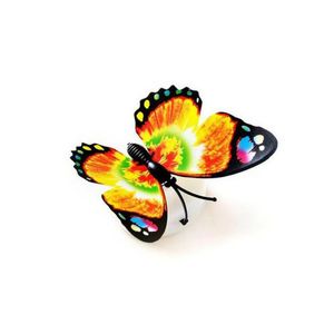 Pegatinas de pared Decoración Mariposa cambiante colorida Lámpara de luz nocturna LED Habitación para el hogar Fiesta Escritorio Decoraciones precio al por mayor