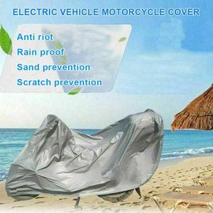 Nuevo impermeable a prueba de polvo UV sol lluvia nieve interior exterior cubierta completa de motocicleta motores antiprotección cubiertas de bicicleta Scooter abrigos