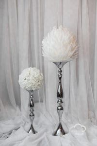 Boule de fleurs artificielles blanche, décoration de mariage, pièce maîtresse pour décoration d'événements, bon marché, nouvelle collection