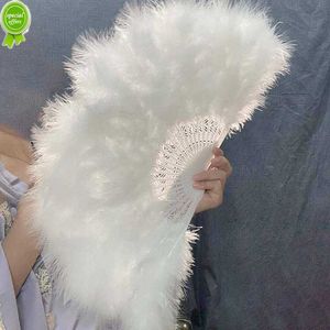 Éventail de plumes de mariage, vente en gros, éventails portatifs Non pliables, Cool, pour séance Photo de mariage, accessoire de décoration pour la maison, vente en gros