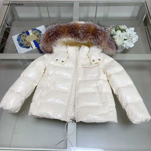 Veste d'hiver pour bébé, en Nylon, polyester et coton, manteau pour enfants, taille 110 à 160, pardessus en duvet d'oie, Nov05