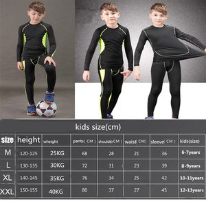 New Winter Thermal Underwear Set Children Plus Velvet Warm Thermo Underwear Masculino Long Johns Boys Girl Lucky Johns Fitness 201102