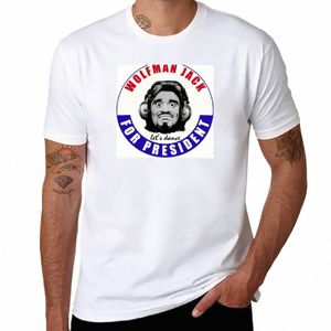Nuevo Wolf Man Jack para la camiseta del presidente, camisetas blancas para niños, camisetas personalizadas, diseña tus propias camisetas lisas para hombre M4a4 #