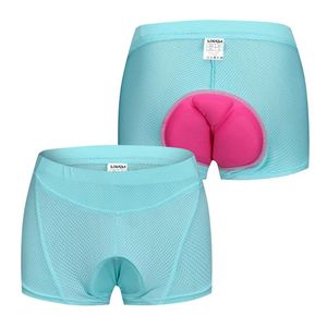 Short de cyclisme femme montagne route vtt vélo vélo sous-vêtement Gel 3D rembourré Rose taille M-XXL