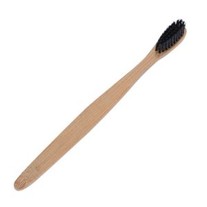 New Wooden Toothbrush Hotel Environmental Disposable Toothbrush Low Carbon Green Bamboo Charcoal Toothbrush Bamboo Brush