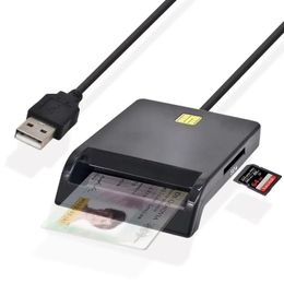 Nouveau lecteur de carte à puce USB X01 pour carte bancaire IC / ID lecteur de carte EMV de haute qualité pour Windows 7 8 10 Linux OS USB-CCID ISO 7816 de haute qualité