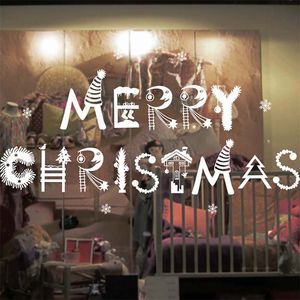 Feliz Navidad ventana pegatina de vidrio decoración árbol de Navidad pegatinas de pared muñeco de nieve Santa Claus fondo del hogar