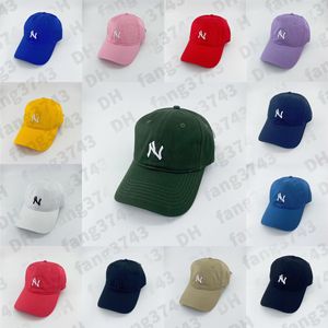 Casquette de baseball New York Casquette à visière NY Chapeau pour hommes Chapeau décontracté Lettre Casquette de camionneur Chapeau d'été pour femmes Chapeau à visière Sports de plein air Casquette de balle