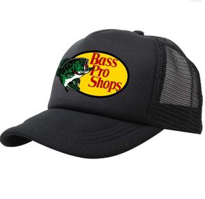 New2023 Ball Caps Stay Cool Bass Pro Shops Imprimer Casquette de baseball d'été pour le sport de plein air Voyage Unisexe Papa Chapeau Garçon Fille Pare-Soleil Snapback