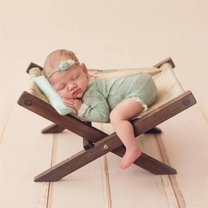 Accessoires de photographie de bébé nouveau-né Chaise longue Infant Photo Shooting Fotografia Posing Accessoires LJ201215