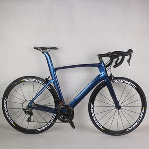 El más nuevo freno de llanta de 22 velocidades Aero Road Complete Bike TT-X32 R7000 grupo y ruedas de aluminio pueden pintar marco de carbono camaleón personalizado