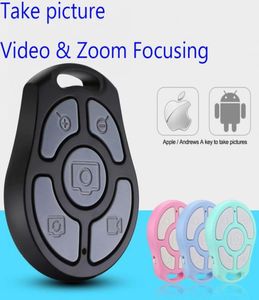 El más nuevo 5 teclas Selfie Shutter Bluetooth Control remoto Temporizador automático Cámara rápida Zoom flexible Lente ajustada Video para iPhone Android S1106013