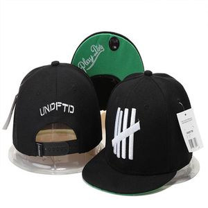 Lo nuevo llega Casquette clásico Undefeated cuero borde gorras de béisbol marca hombres mujeres hip hop cap swag estilo gorras sombreros snapback 332S