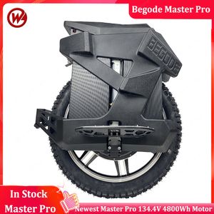 Newest Begode Master Pro Scooter 134.4V 4800Wh 50E Battery 4500W Motor 22inch 122km/h