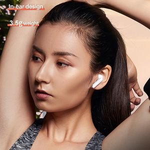 Los auriculares Bluetooth V5.0 más nuevos, tapones para los oídos TWS, auriculares inalámbricos impermeables y con reducción de ruido con auriculares con batería externa de 300 mAh para IOS/Android/tableta