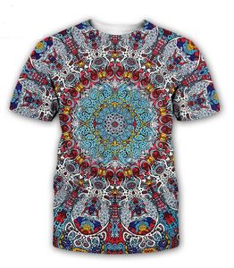 Lo más nuevo a la moda para hombre/mujer, camisetas psicodélicas de estilo veraniego, camisetas informales con estampado 3D, camisetas de talla grande BB0165