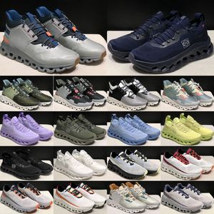 Top Hommes Femmes Chaussures de course Cloudtilt LOE WES Cloudmonster One Cloud Hi Edge Designer Fossil Magnet Undyed Blanc Tout Noir Baskets de route en plein air Taille 36-45