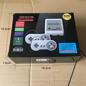 Le plus récent hôte nostalgique Mini joueurs de jeu rétro classiques 8 bits 620 TV Console de jeu vidéo pour consoles de jeux SNES avec doubles contrôleurs de jeu