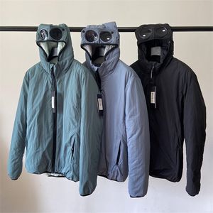 Veste d'hommes plus récentes en veste amovible Goggle Chrome-R rembourré en plein air casse-vent d'hiver chaud veste de veste de veste