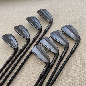 Nuevo 790 Ironos de golf Black Whirlwind o Golf Irons Set de Hoil Men Premium Golf Club de golf con eje de acero para la mano derecha