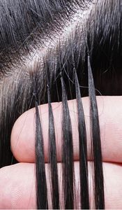 NOUVEAU produit Nano Ring Hair Micro Beads Extensions Hair Extensions Remy Human 2026inch Prébond raide brésilien 200 brins Fu9457571
