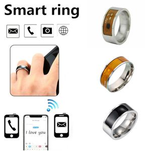 Bague intelligente NFC en acier titane pour hommes et femmes, bijoux créatifs, bracelet magique, taille 7-12, pour téléphone portable Android IOS