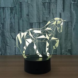 Night Lights Horse 3d Lamp VIP Drop Póngase en contacto con nosotros antes de comprar