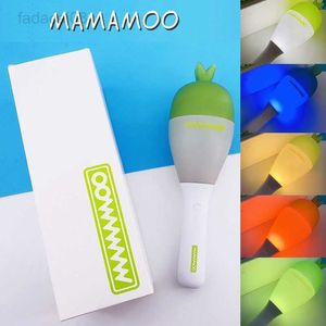 Luces nocturnas Kpop Merch MAMAMOO Official Lightsticks Solar MoonByul WheeIn WhaSa Concierto LED Light Stick Linterna HKD230704