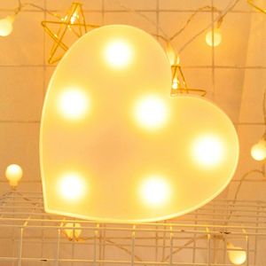 Lampe LED 3D en forme de cœur, luminaire décoratif d'intérieur, idéal pour une chambre à coucher, un salon ou une maison